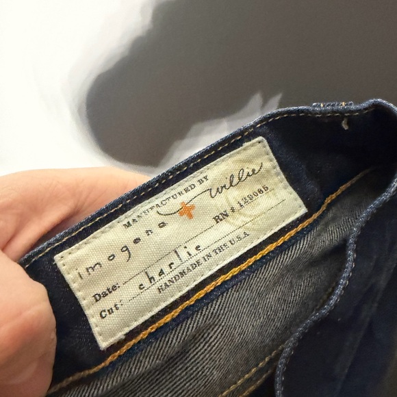 Imogene + Willie Charlie Selvedge Button Fly Jeans Size 28 - Picture 4 of 7